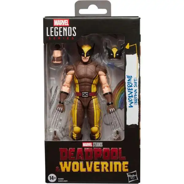 Deadpool & Wolverine Marvel Legends Brown Suit Wolverine Action Figure (Pre-Order ships April)