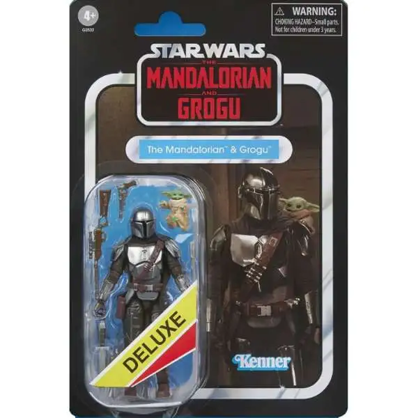 Star Wars 2026 Vintage Collection The Mandalorian & Grogu Deluxe Action Figure