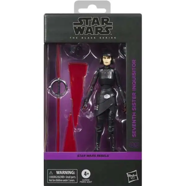 Star Wars Rebels Black Series Seventh Sister Inquisitor Action Figure