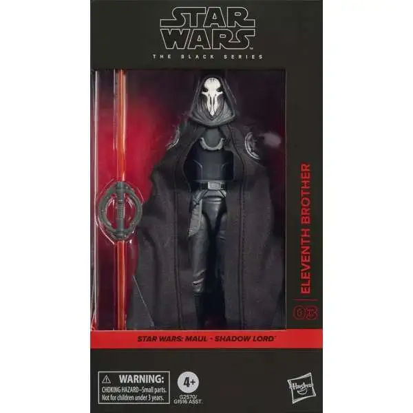 Star Wars Maul Shadow Lord Black Series Eleventh Brother Action Figure #03