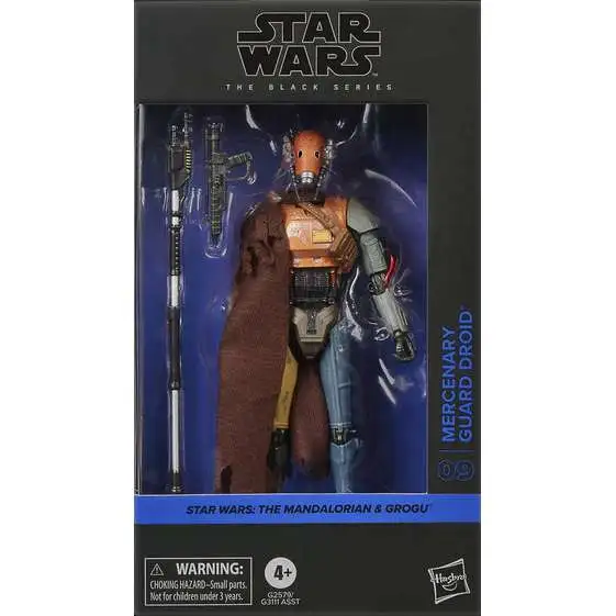 Star Wars The Mandalorian & Grogu Black Series Mercenary Guard Droid Action Figure (Pre-Order ships July)