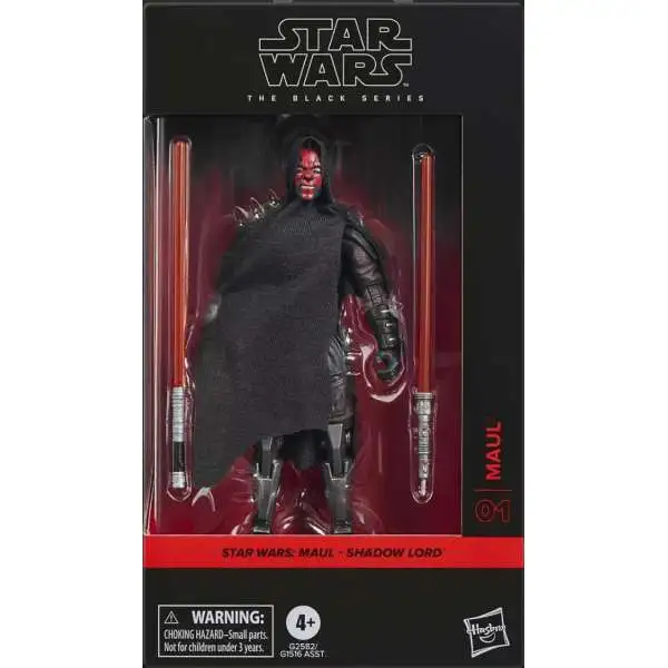 Star Wars Maul Shadow Lord Black Series Maul Action Figure #01