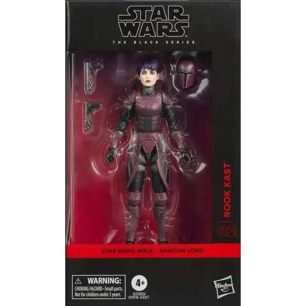 Star Wars Maul Shadow Lord Black Series Rook Kast Action Figure #02 (Pre-Order ships September)