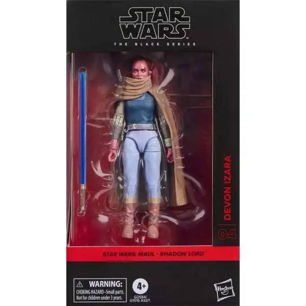 Star Wars Maul Shadow Lord Black Series Devon Izara Action Figure
