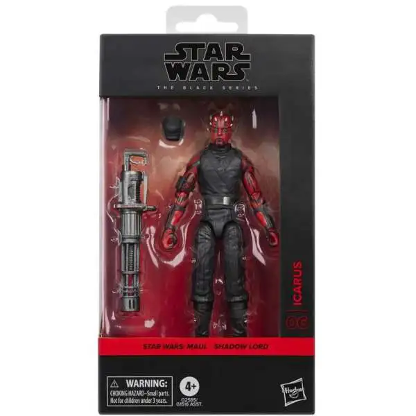 Star Wars Maul Shadow Lord Black Series Icarus Action Figure (Pre-Order ships November)