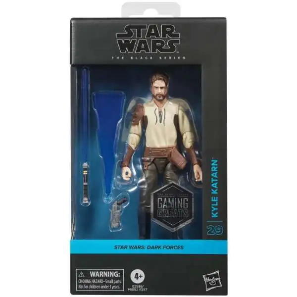 Star Wars Dark Forces Black Series Kyle Katarn Action Figure [Gaming Greats]