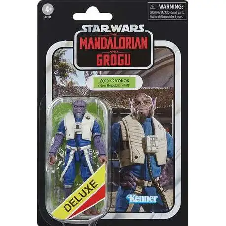 Star Wars The Mandalorian & Grogu 2026 Vintage Collection Garazeb "Zeb" Orrelio Deluxe Action Figure (Pre-Order ships September)