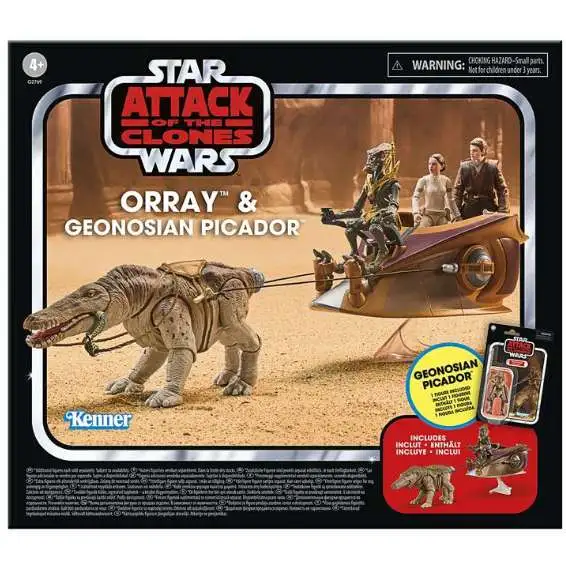 Star Wars Attack of the Clones 2026 Vintage Collection Orray & Geonosian Picador Action Figure (Pre-Order ships September)