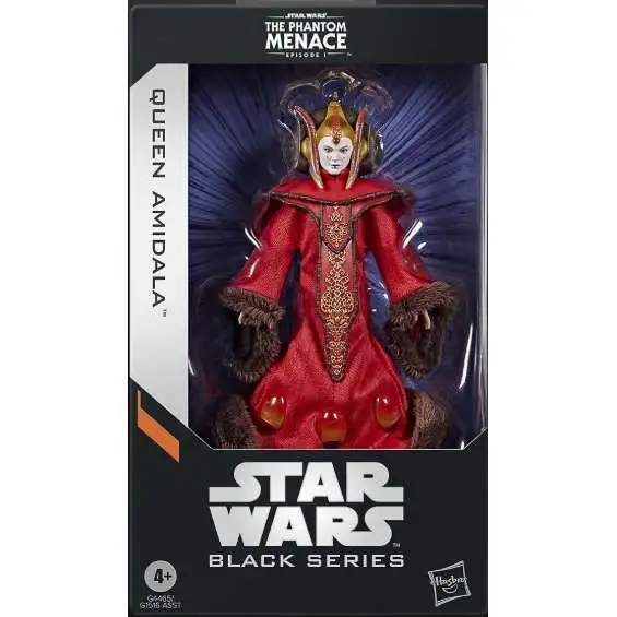 Star Wars The Phantom Menace Black Series Queen Amidala Action Figure [Red Royal Robe] (Pre-Order ships February)