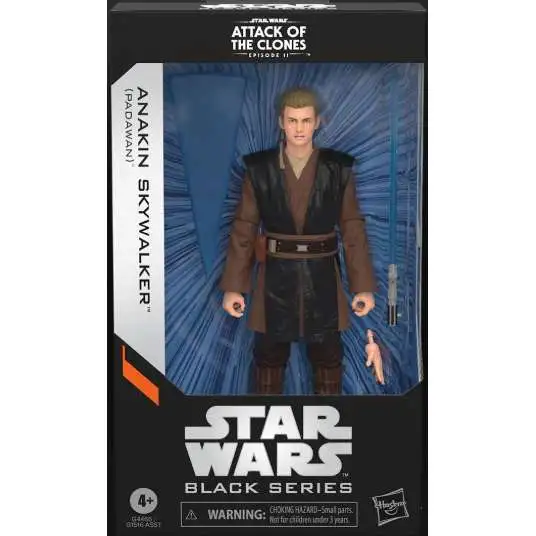 Star Wars Attack of the Clones Black Series Anakin Skywalker Action Figure [Padawan] (Pre-Order ships February)