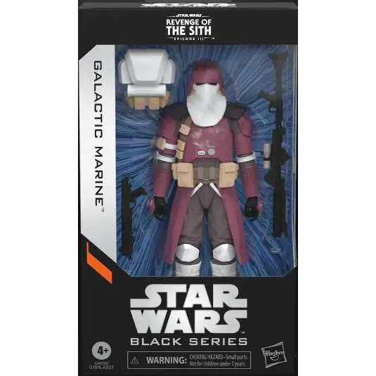 Star Wars Revenge of the Sith Black Series Galactic Marine Action Figure (Pre-Order ships February)