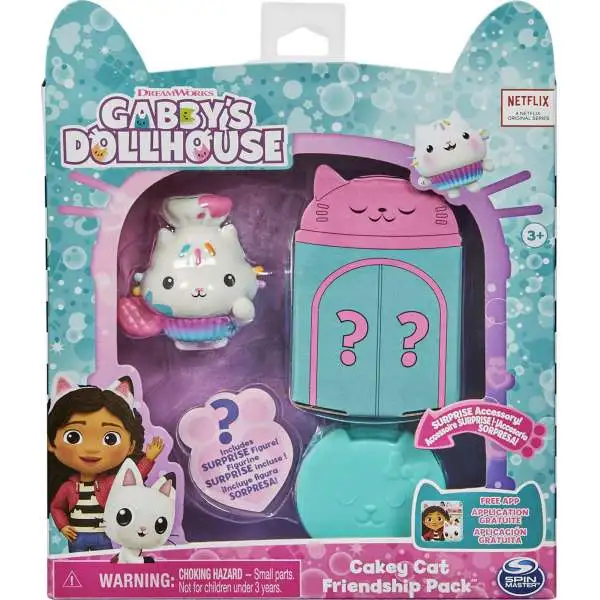 Gabby's Dollhouse Cakey Cat Friendship Pack