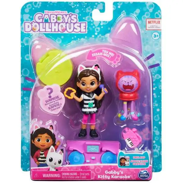 Gabby's Dollhouse Gabby's Kitty Karaoke Figure Set
