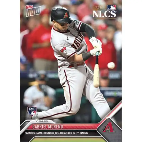 MLB 2023 NOW Baseball Gabriel Moreno Exclusive #1041 [Rookie, Smacks Game-Winning, Go-Ahead RBI in 5th Inning]