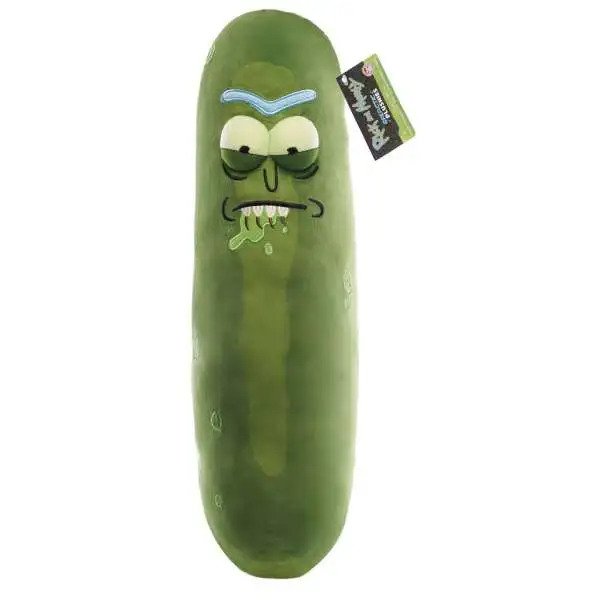 Funko Rick & Morty Galactic Pickle Rick 18-Inch Plush [Biting Lip]