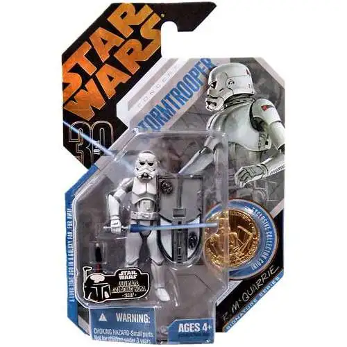 Star Wars Expanded Universe 2007 30th Anniversary Wave 1 Ultimate Galactic Hunt Stormtrooper Action Figure #9 [McQuarrie Concept]