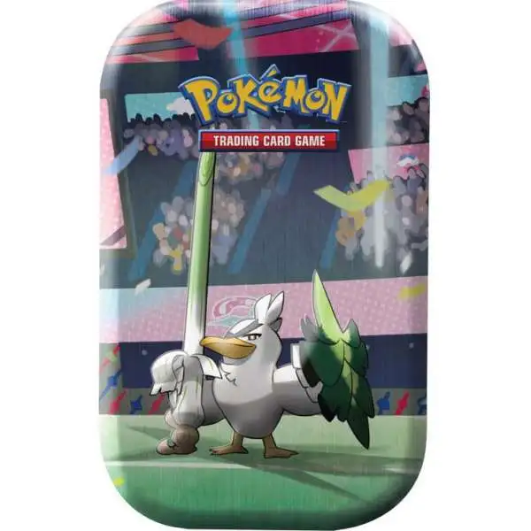 Pokemon Galar Power Sirfetch'd Mini Tin Set [2 Booster Packs & Coin]