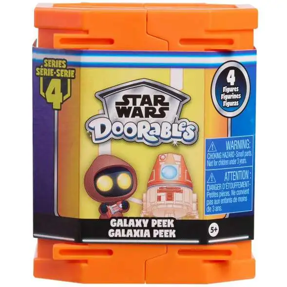 Disney Doorables Star Wars Series 4 Galaxy Mini Peek Mystery Pack [4 RANDOM Figures]