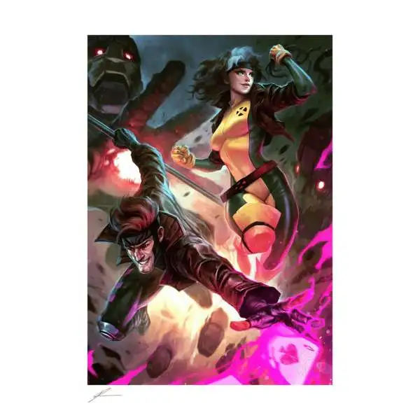 Marvel Gambit & Rogue Fine Art Print [Limited to 350]
