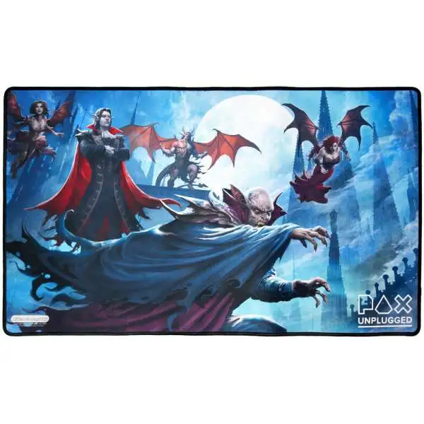 Gamermats Trading Card Game Card Supplies Vampires / Werewolf Exclusive Double Sided Playmat [PAX Unplugged 2021 Philadelphia]
