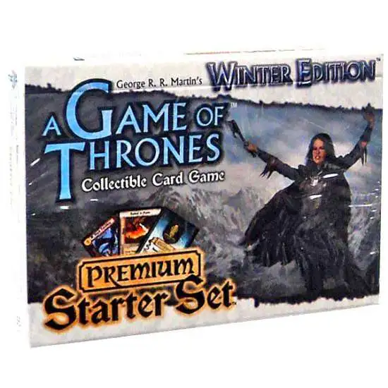 Game of Thrones Collectible Card Game Winter Edition Premium Starter Set