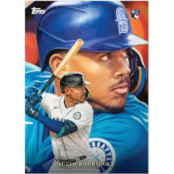 MLB Seattle Mariners 2022 Topps Now Baseball Single Card Julio Rodriguez  Exclusive 1026 Rookie Card, Sets His Clubs Single Season Rookie HR Record -  ToyWiz