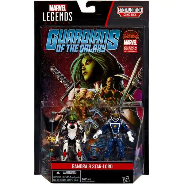 Marvel Legends Gamora & Star Lord Action Figure 2-Pack [Damaged Package]