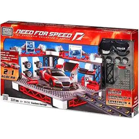 Mega Bloks Need for Speed Custom Garage Set #95720 [Damaged Package]