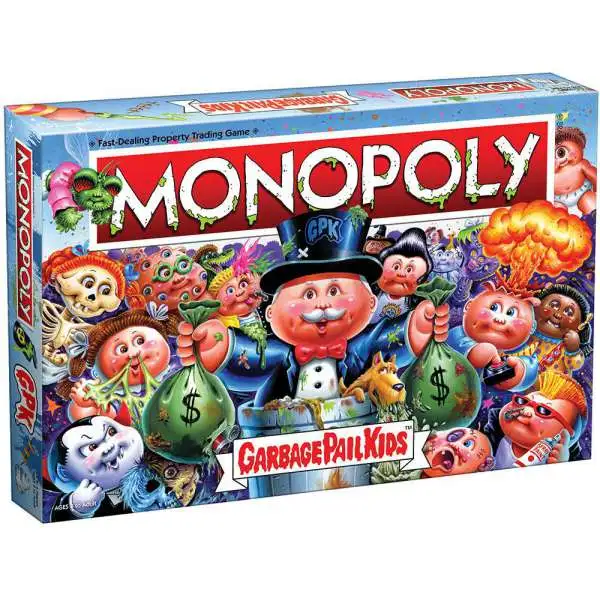 Monopoly Garbage Pail Kids Board Game