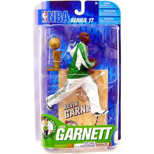 McFarlane Toys NBA Boston Celtics Sports Basketball Series 17 Kevin Garnett Action Figure [Trophy]