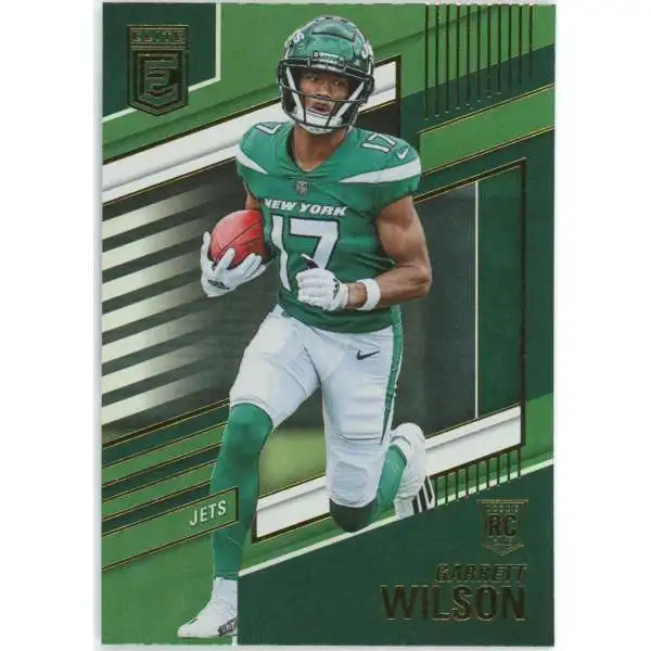 NFL 2022 Panini Donruss Elite Green Parallel Garrett Wilson #118 [Rookie]