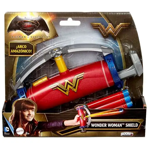 DC Batman v Superman: Dawn of Justice Gauntlet Grip Wonder Woman Shield Roleplay Toy