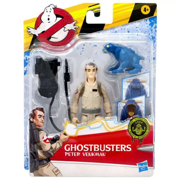 Ghostbusters Classic Fright Feature Peter Venkman Action Figure [with Terror Dog]
