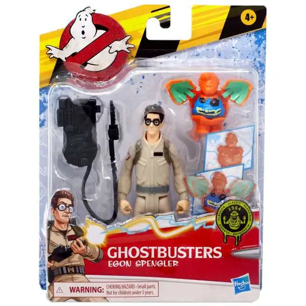 Ghostbusters Classic Fright Feature Egon Spengler Action Figure [with Interactive Ghost]