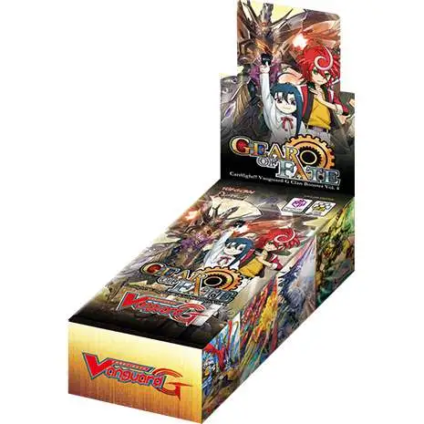 Cardfight Vanguard G Trading Card Game Clan Gear of Fate Booster Box VGE-G-CB04 [12 Packs]