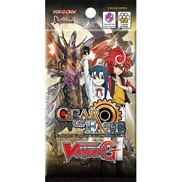Cardfight Vanguard G Trading Card Game Clan Gear of Fate Booster Pack VGE-G-CB04 [7 Cards]