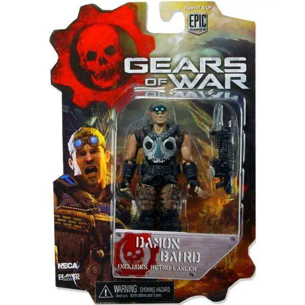 NECA Gears of War 3 Damon Baird Action Figure [Loose]