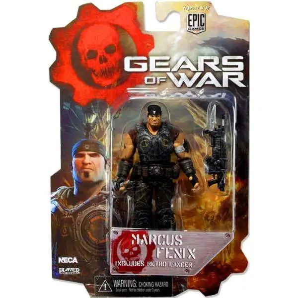 NECA Gears of War 3 Marcus Fenix Action Figure [Damaged Package]