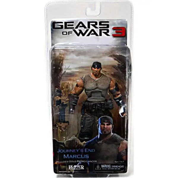 NECA Gears of War 3 Series 3 Marcus Fenix Action Figure [Journey's End]