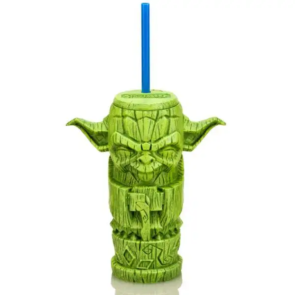 Star Wars Geeki Tiki Yoda 7-Inch Plastic Tumbler