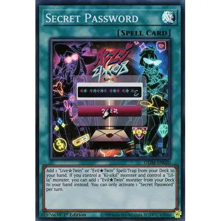 YuGiOh Genesis Impact Super Rare Secret Password GEIM-EN020