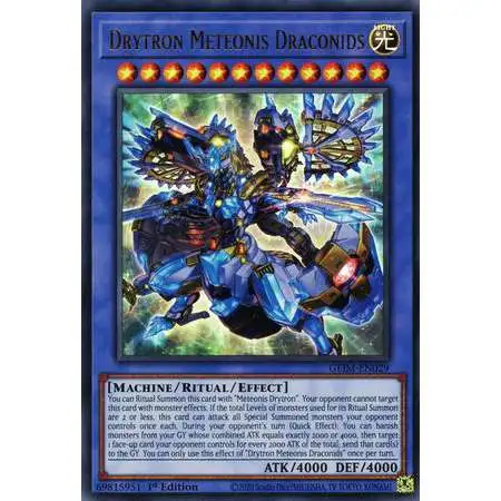 YuGiOh Genesis Impact Ultra Rare Drytron Meteonis Draconids GEIM-EN029