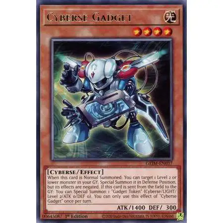 YuGiOh Genesis Impact Rare Cyberse Gadget GEIM-EN037