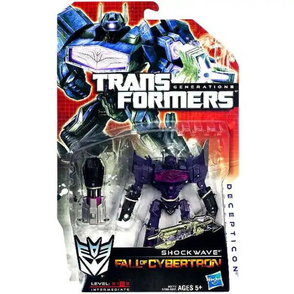 Transformers Generations Fall of Cybertron Shockwave Deluxe Action Figure