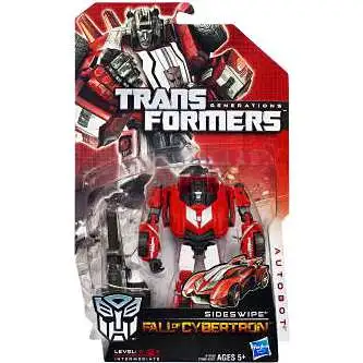 Transformers Generations Fall of Cybertron Sideswipe Deluxe Action Figure [Damaged Package]