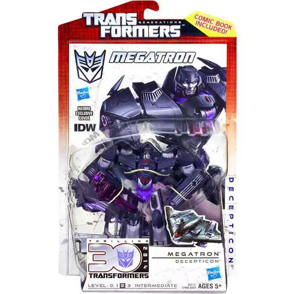 Transformers Generations 30th Anniversary Deluxe IDW Megatron Deluxe Action Figure