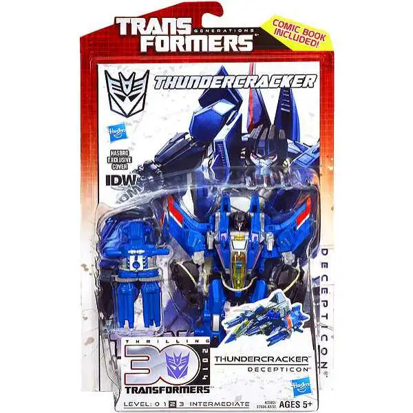 Transformers Generations 30th Anniversary Deluxe IDW Thundercracker Deluxe Action Figure