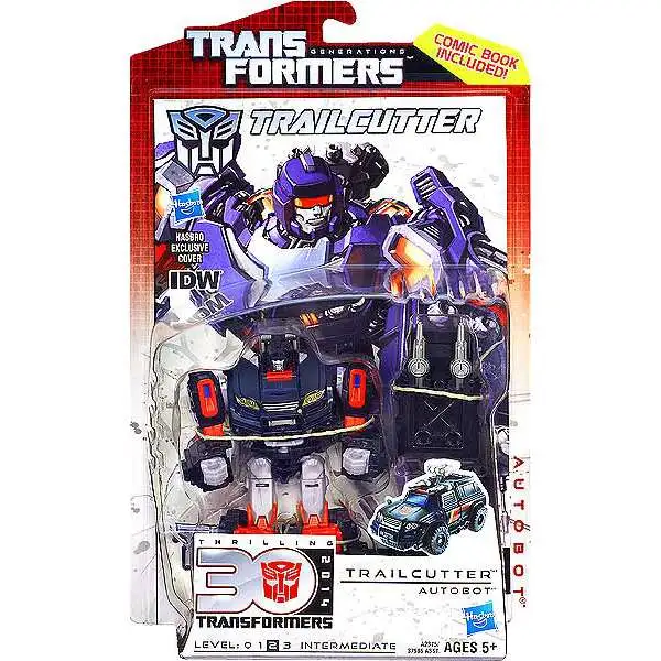 Transformers Generations 30th Anniversary Deluxe IDW Trailcutter Deluxe Action Figure