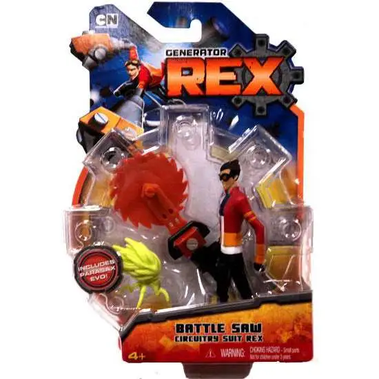 Generator Rex Rex Action Figure [Battle Saw Circuitry Suit]
