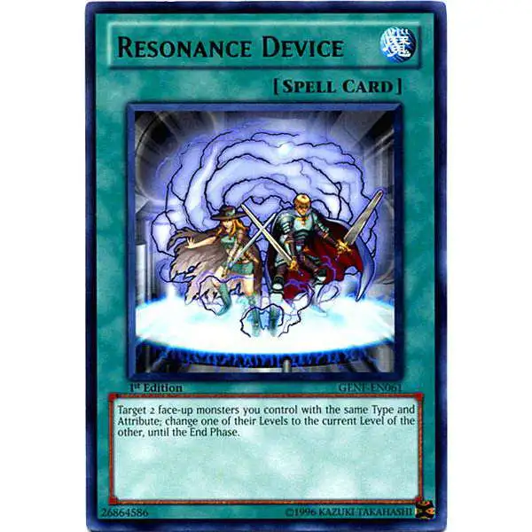 YuGiOh Trading Card Game Generation Force Single Card Rare